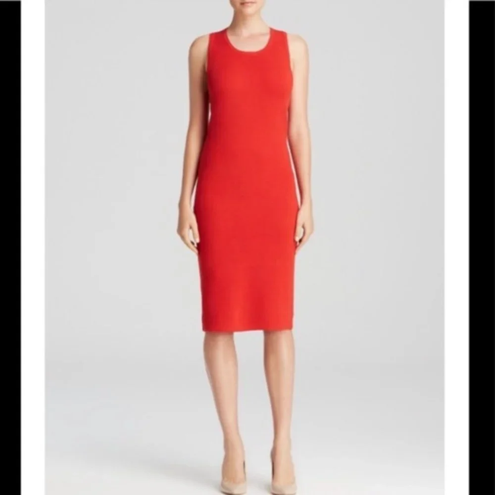 🌺 NWT theory Azarinya Prosecco Open Back Dress - Picture 2 of 5